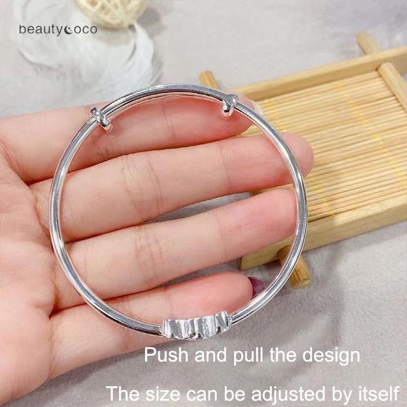 Beautycoco🍊Vòng đeo tay mạ bạc mặt trái tim đôi thời trang dành cho nữ Vòng Tay Mạ Bạc Hình Trái Tim Đôi Thời Trang Cho Nữ