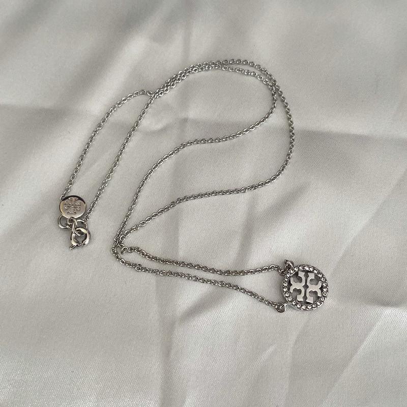 Dây Chuyền Đính Đá Kim Cương Siêu Lấp Lánh Hai Chữ t Sang Trọng Phong Cách Âu Mỹ