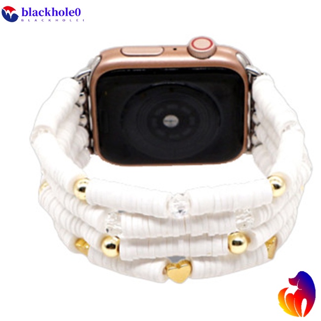 Dây Đeo Thay Thế Cho Đồng Hồ Thông Minh Iwatch Chất Liệu Mềm Co Giãn Phong Cách Boho