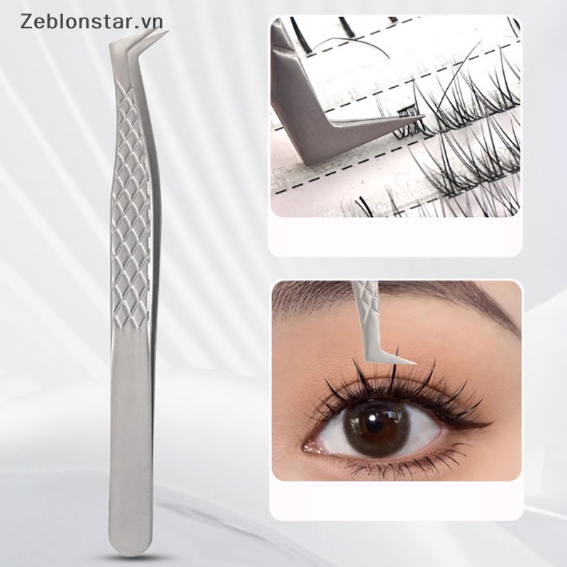 Nhíp Gắn Mi Giả Bằng Thép Không Gỉ Tiện Dụng