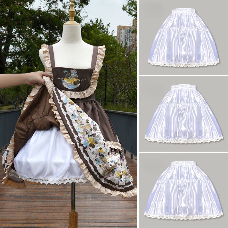 Chân Váy Xương Cá Lolita Dễ Điều Chỉnh Hóa Trang Truyện Tranh Bạo Lực Petticoat Hàng Ngày Petticoat
