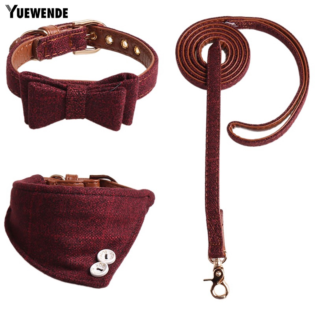 Bộ 3 Dây Dắt Thú Cưng Đi Dạo In Họa Tiết Phong Cách Vintage