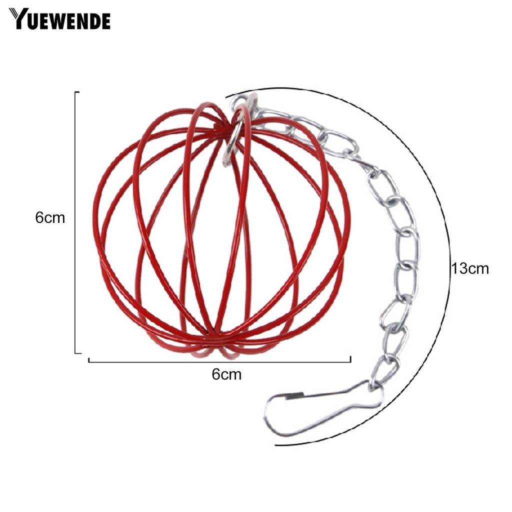 Yq.e Giá Treo Quả Bóng Cỏ Tròn Mini Đựng Thức Ăn Cho Thú Cưng
