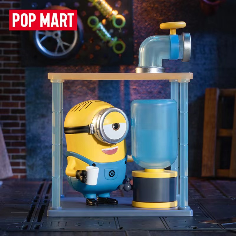 ★Đồ Chơi HGTOYS Hg Hg HGTOYS★   Búp Bê POPMART Little Man Bí Mật Đế Màu Vàng Trang Trí Hợp Thời Trang Làm