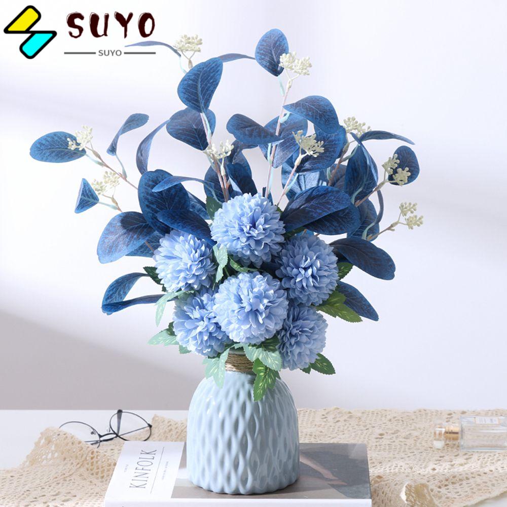 Bó Hoa Cẩm Tú Cầu Giả Dùng Trang Trí Tiệc Cưới