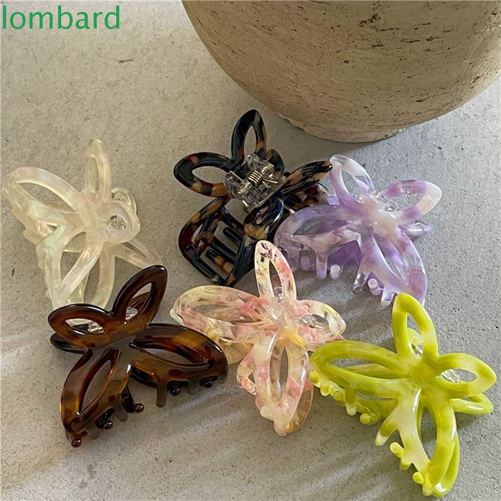 Kẹp Tóc Đuôi Ngựa Họa Tiết Bướm Thời Trang Thanh Lịch Cho Nữ