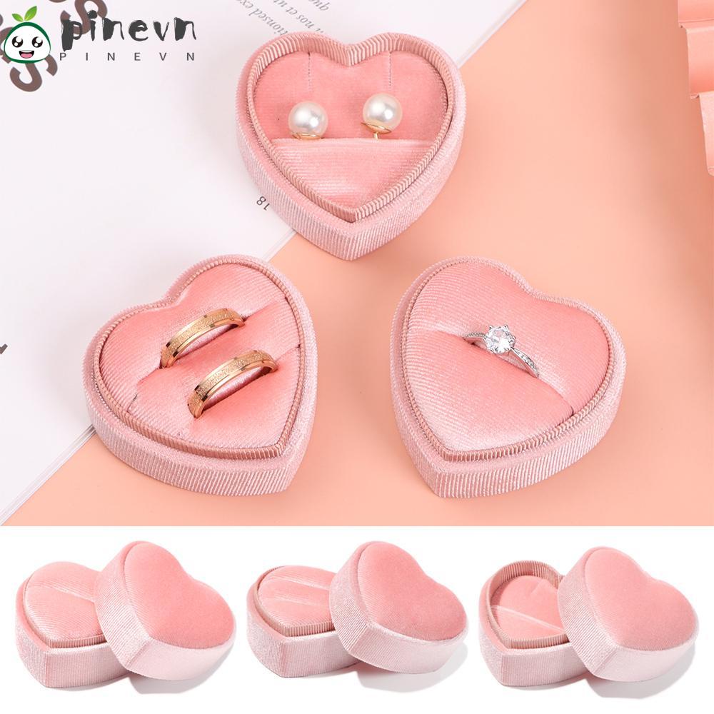 Hộp Đựng Trang Sức Hình Trái Tim Thiết Kế Mới Đáng Yêu