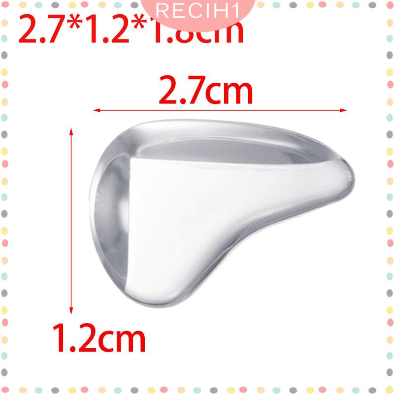 Set 6 Miếng Bọc Cạnh Bàn Nội Thất Bằng Silicon Trong Suốt Bảo Vệ An Toàn