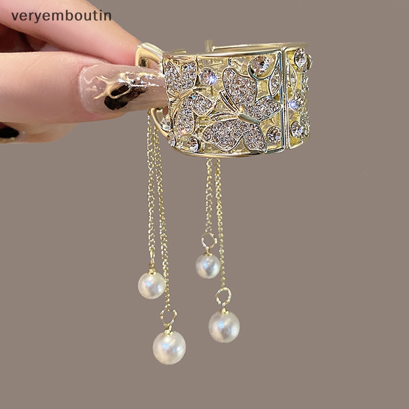 Kẹp Tóc Đính Ngọc Trai Giả Thời Trang Dành Cho Nữ