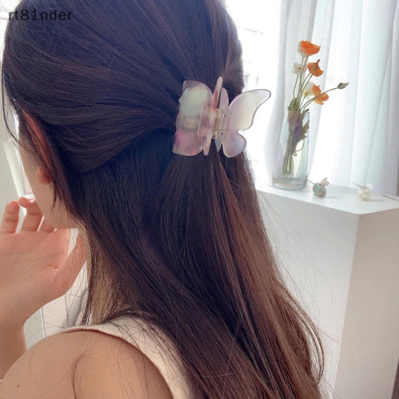 Kẹp Tóc Càng Cua Họa Tiết Hình Học Ngọt Ngào