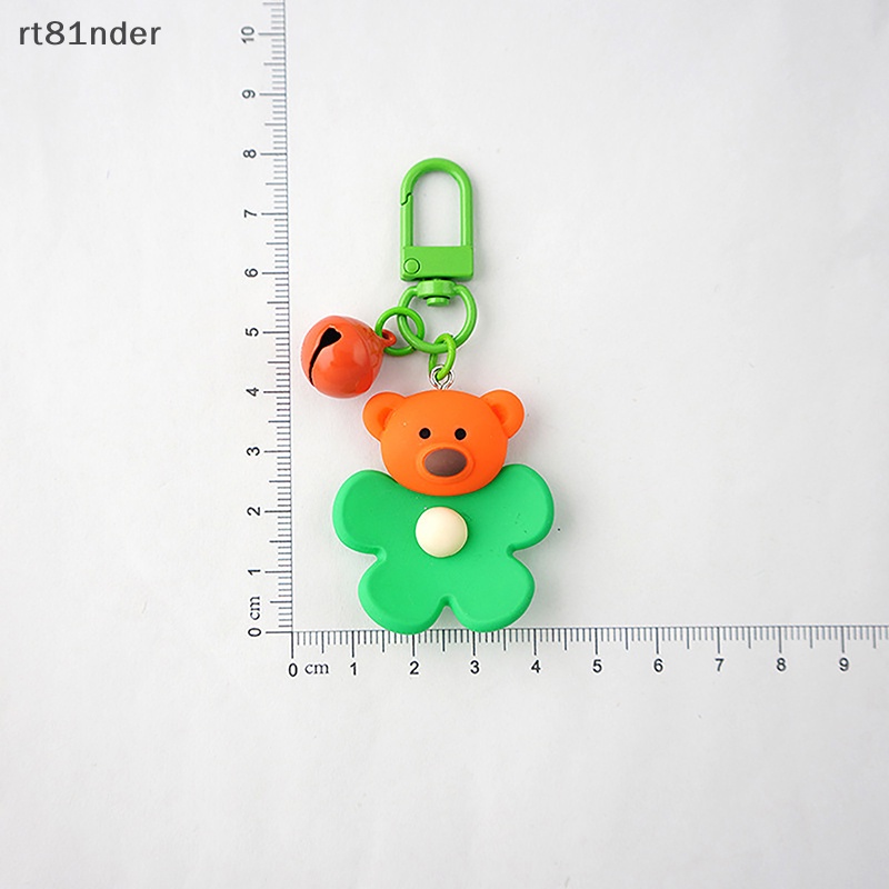 Rt Phụ Kiện Móc Khóa Hình Gấu Chaoku Nhỏ Tinh Tế Cá Tính Trang Trí Túi Xách / Xe Hơi Cho Nam Và Nữ n