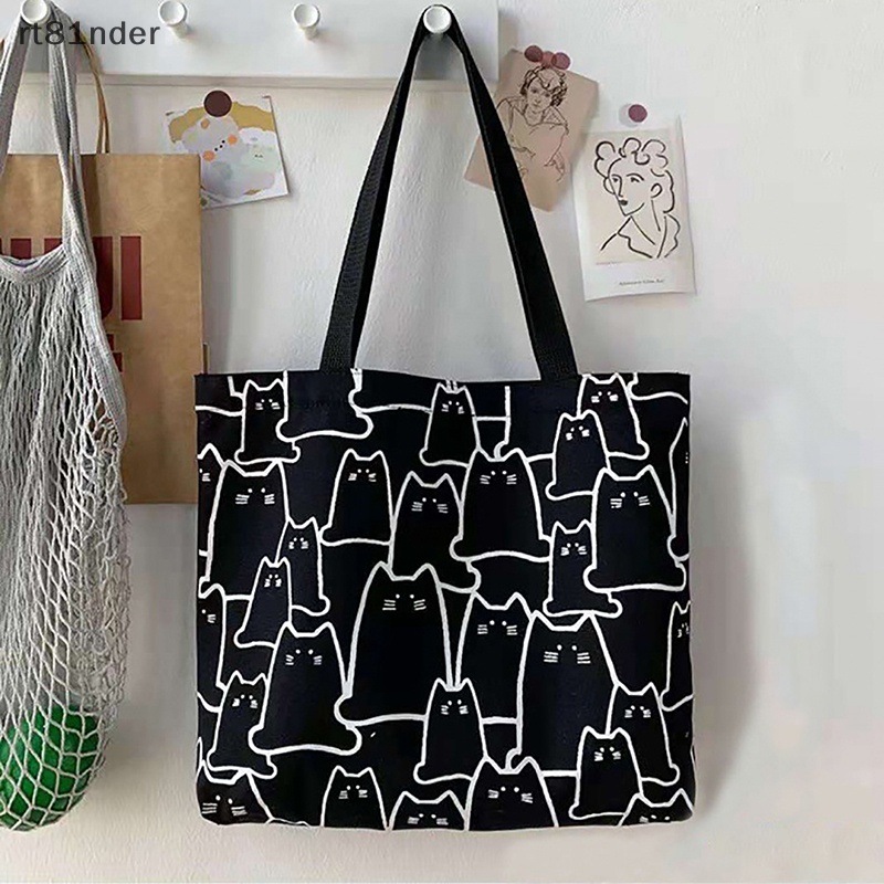 Túi Xách Tay Bằng Vải Canvas Thiết Kế Thời Trang Dành Cho Nữ