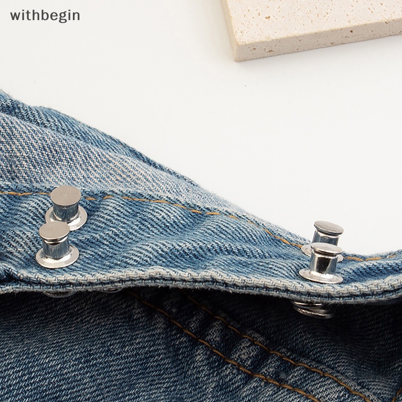 Kẹp Kim Loại 27 / 32MM Điều Chỉnh Được Có Thể Tháo Rời Gắn Khuy Quần Jean