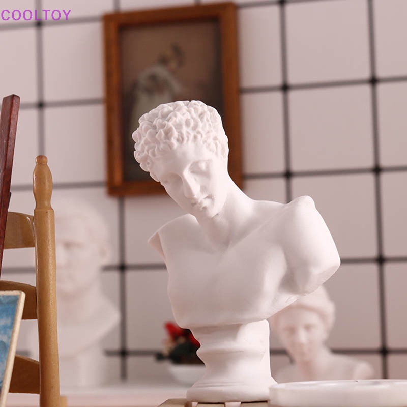 Cooltoy Đồ trang trí Tượng Gypsum Tỉ Lệ 1: 12 Trang Trí Nhà Búp Bê