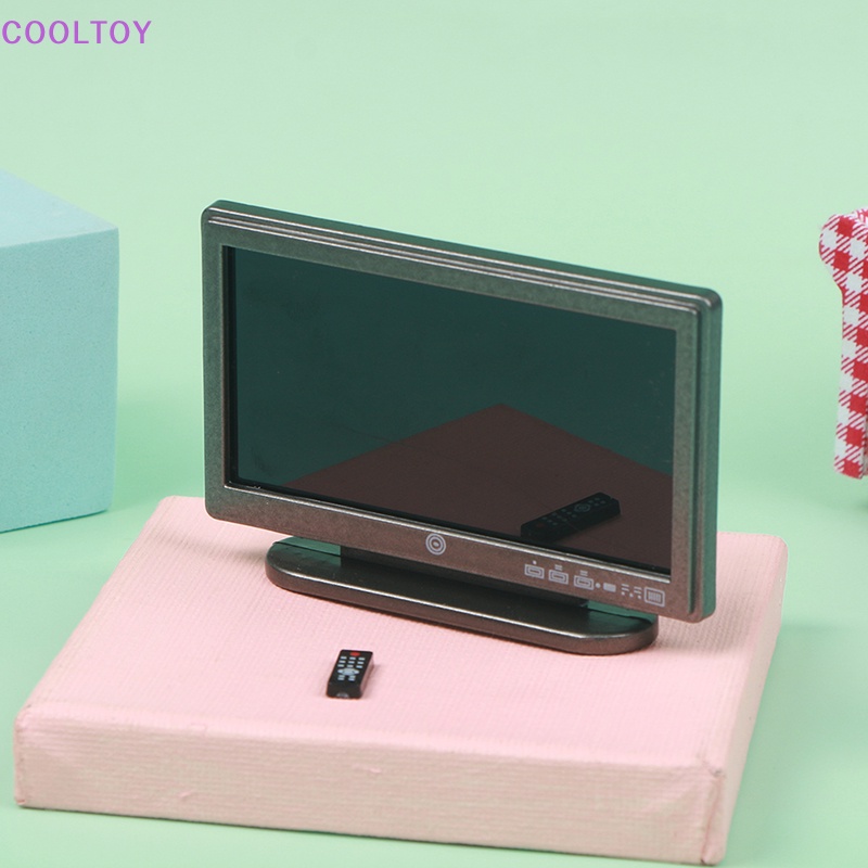 Tv Điều Khiển Từ Xa Tỷ Lệ 1: 12 Trang Trí Nhà Búp Bê