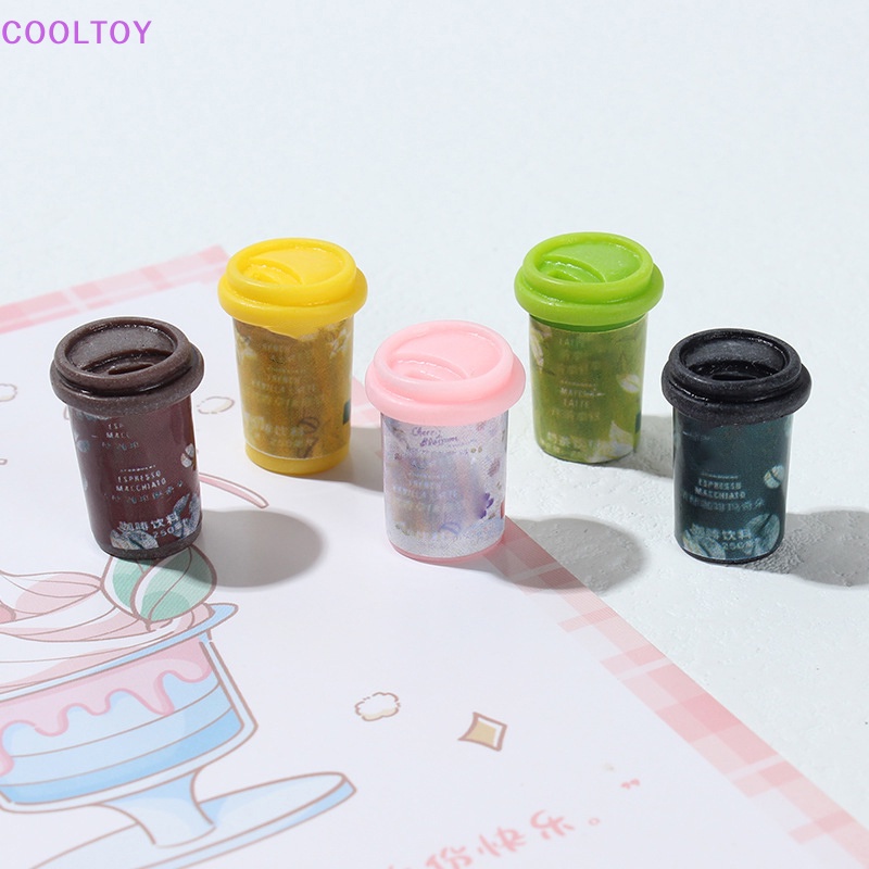 Set 5 Ly Cà Phê Mini Dễ Thương, Tỉ Lệ 1: 12