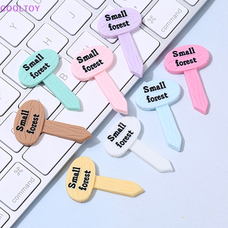 Cooltoy Set 10 Mô Hình Biển Báo Rừng Màu Sắc Cỡ Nhỏ 1: 12 Trang Trí Nhà Búp Bê