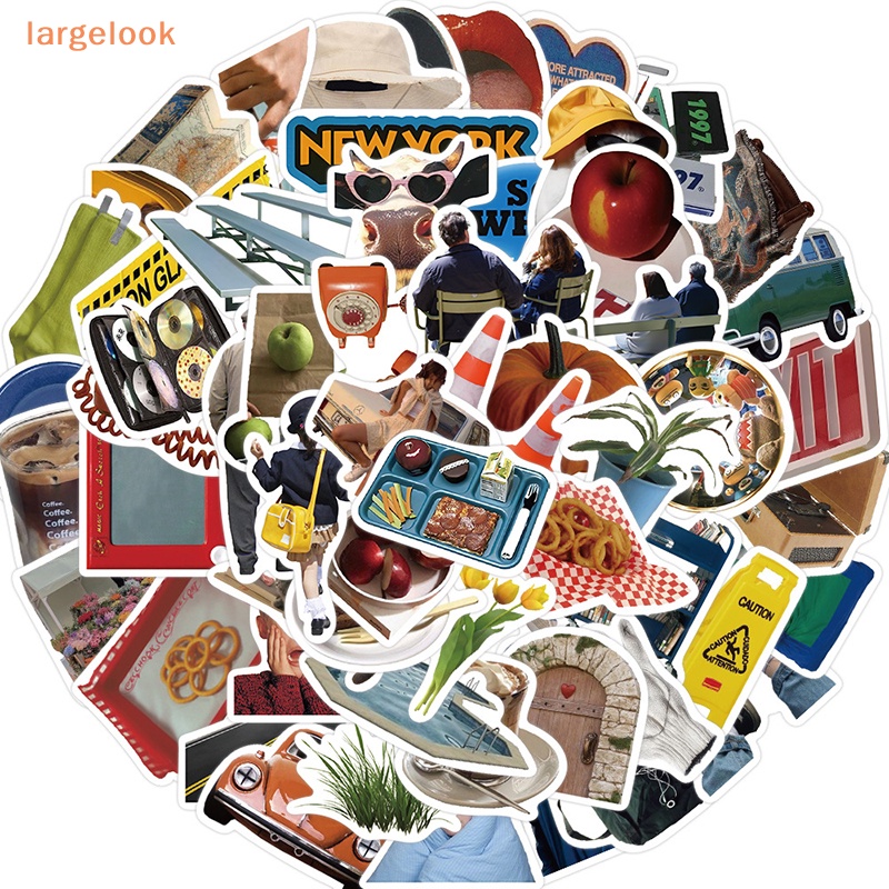 Bộ 63 Miếng Dán Họa Tiết Graffiti Cổ Điển Thời Trang Dùng Trang Trí Sổ Tay / Guitar / Laptop