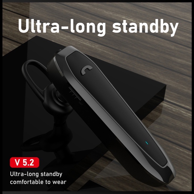 Tai Nghe Bluetooth Không Dây Zevaret Hi6 V5.2 Một Bên Tai 36h Dùng Lái Xe / Chơi Nhạc