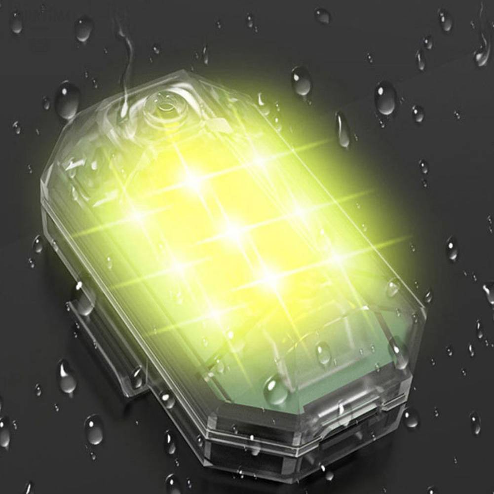 Đèn Cảnh Báo 350mAh Chống Va Chạm Không Thấm Nước Chuyên Dùng Cho Xe Máy / Xe Hơi