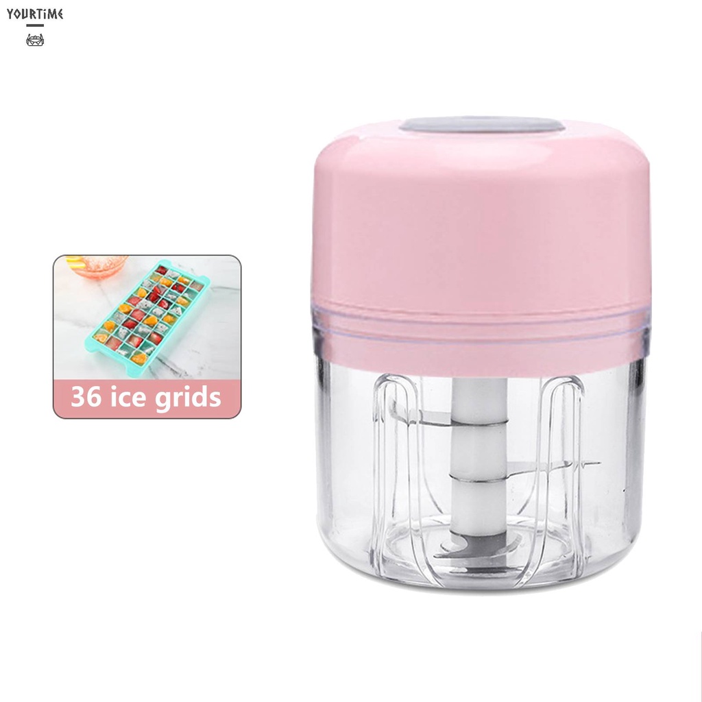 Máy Xay Đá Viên Cầm Tay Tiện Dụng Cho Nhà Bếp / Gym / Du Lịch / Văn Phòng