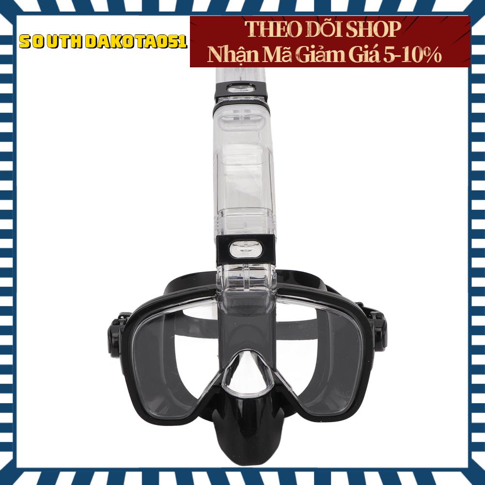 Southdakota051 Kính Lặn Chống Sương Mù Kín Tốt Ống Thở Có Giá Đỡ Máy Ảnh Cho Bơi Lội