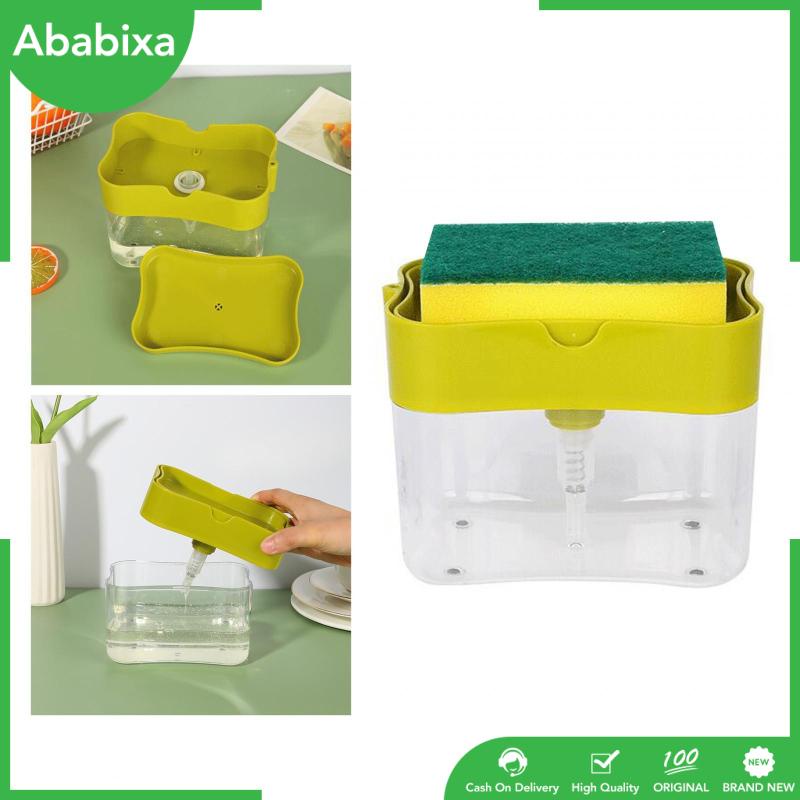 [Ababixa] Hộp Đựng Xà Phòng Dạng Nhấn Tay Dung Tích Lớn Đa Chức Năng Cho Nhà Bếp Nhà Hàng