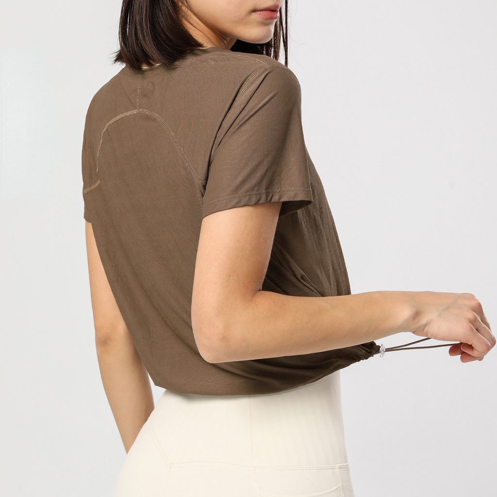 Áo Thun Thể Thao Cổ Tròn Dáng Rộng Tùy Chỉnh Nhanh Khô Tiện Dụng