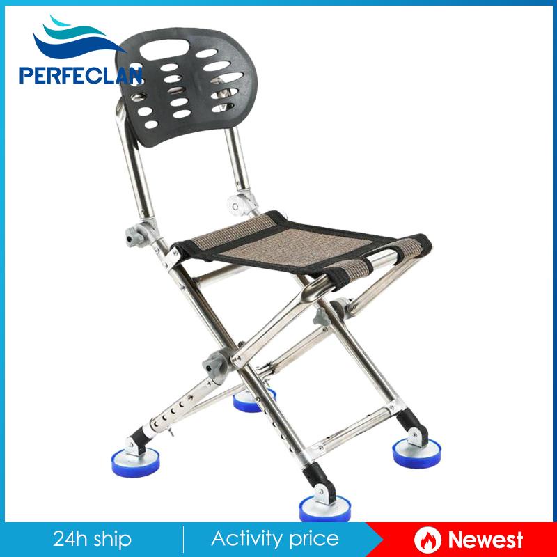 Ghế Xếp Ngồi Câu Cá / Cắm Trại Có Tựa Lưng Tiện Dụng