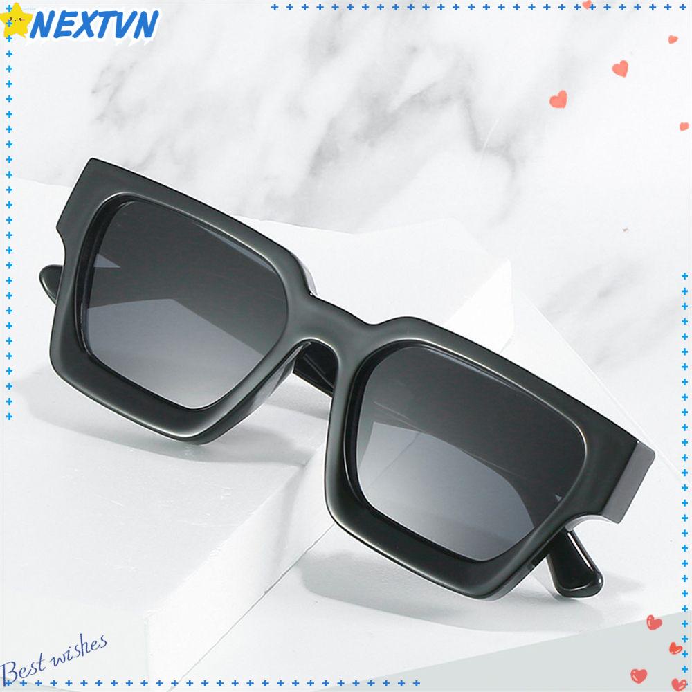 Kính Mát Gọng Vuông Phong Cách Retro Thời Trang Cho Nữ