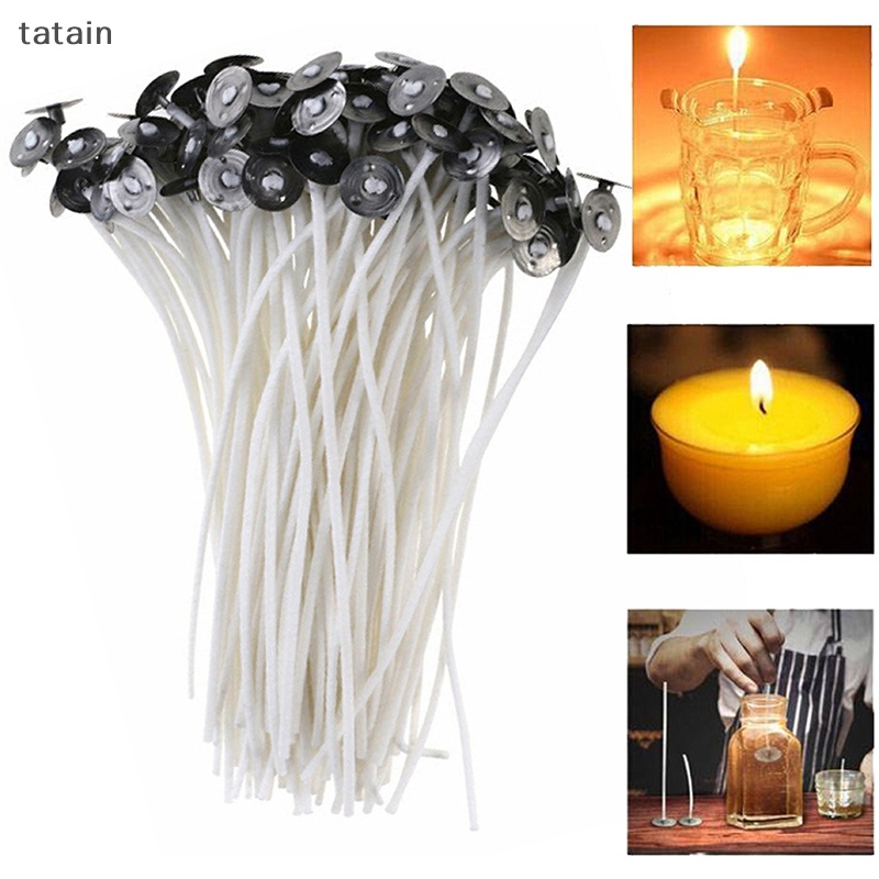 Set 100 Dây Bấc Cotton Lõi Bấc Wd Kèm Túi Đựng