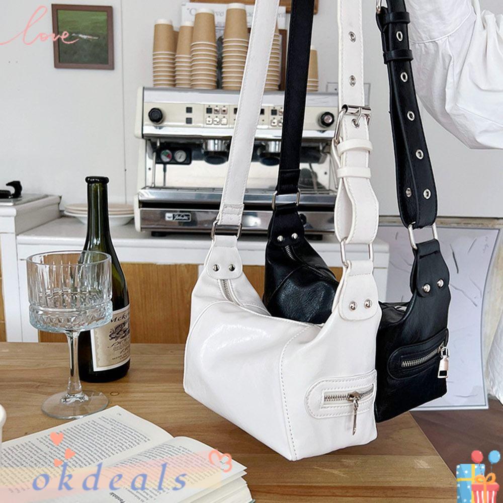 Túi Đeo Chéo Thời Trang Phong Cách Punk Cá Tính