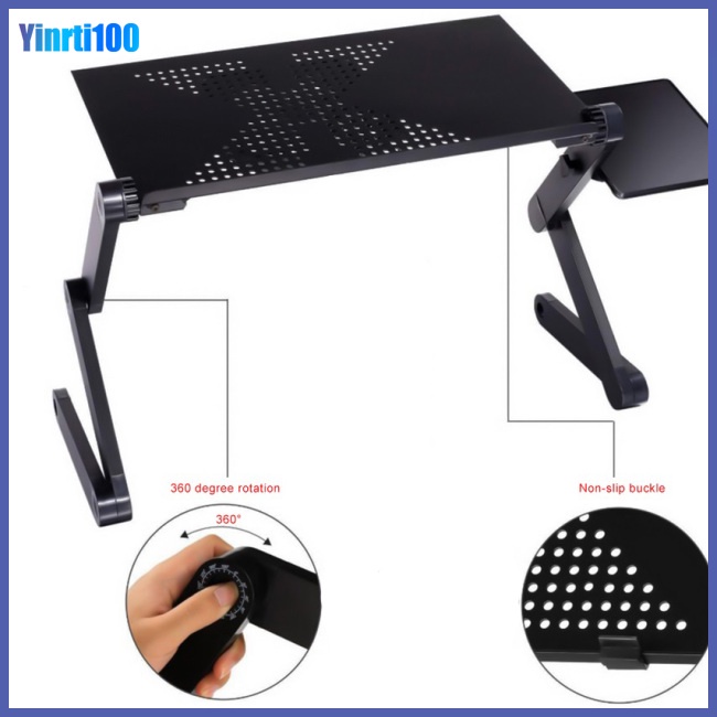 Giá Đỡ Laptop Bằng Hợp Kim Nhôm Có Thể Gấp Gọn Tiện Dụng