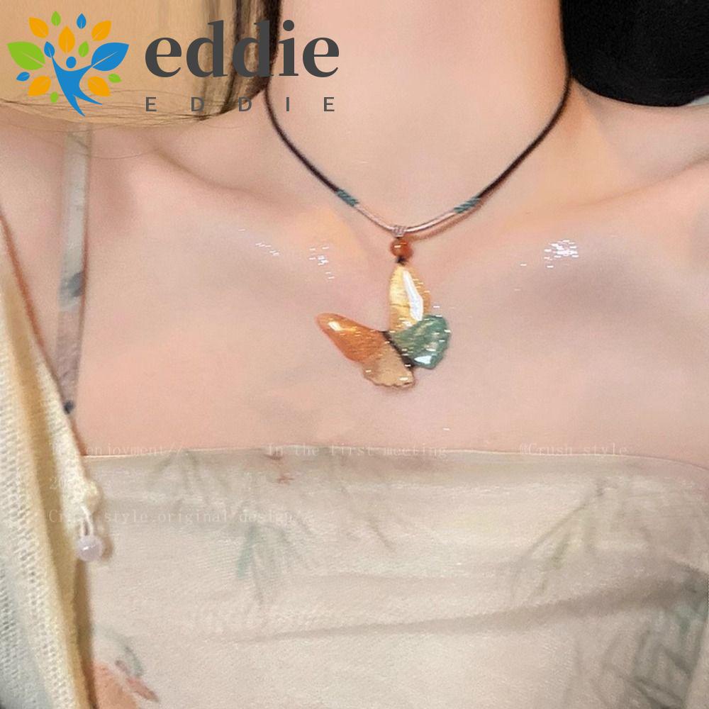 Vòng Cổ Choker 26Eddie Đính Hạt Nhựa Acrylic Cổ Điển Cho Nữ