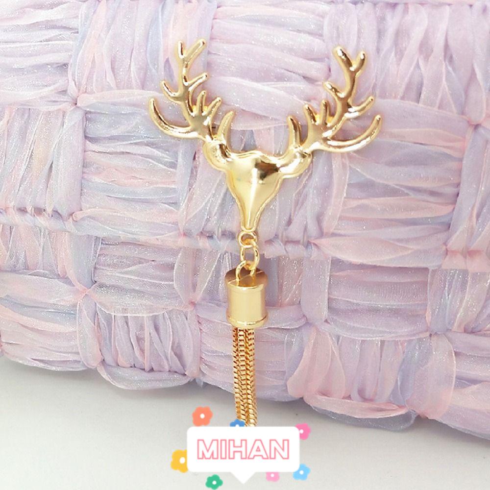 Khóa Kim Loại Dạng Tua Rua DIY MIHAN1 Thời Trang