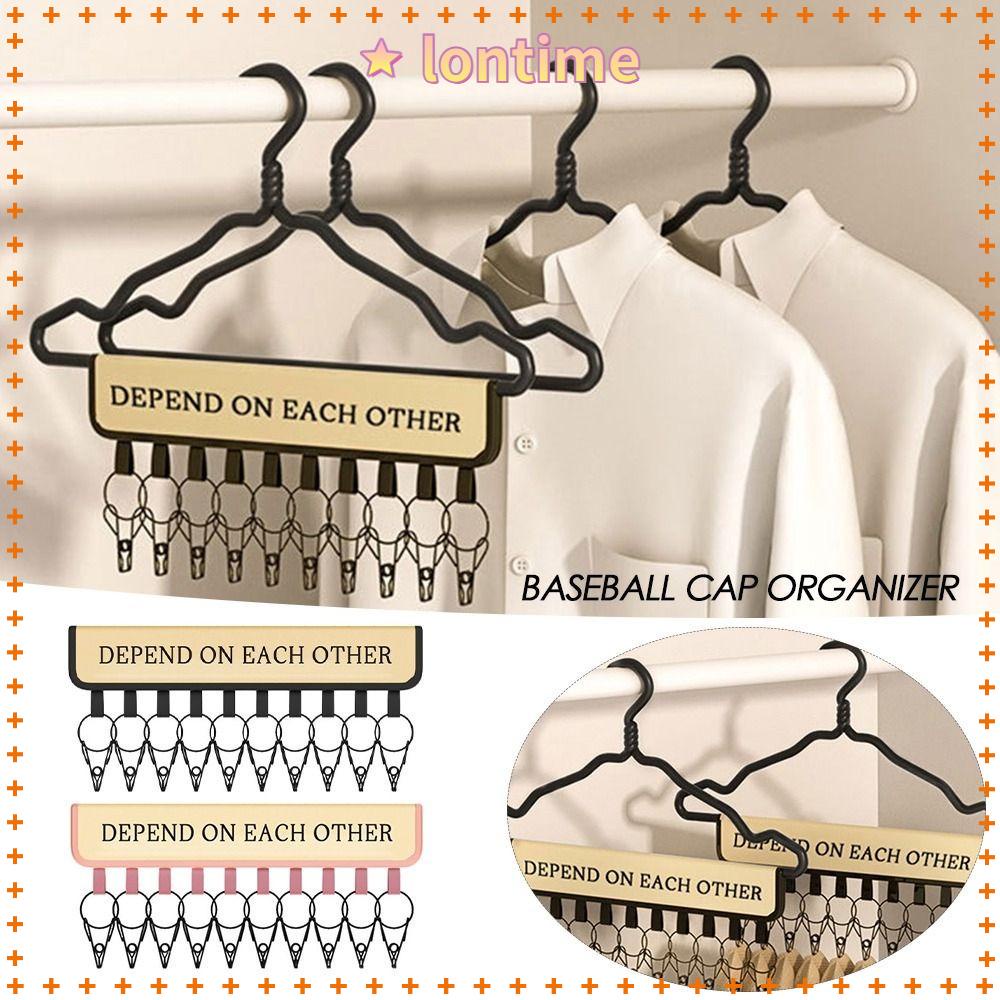 Giá Đỡ 10 Kẹp Mũ Lưỡi Trai Tiện Lợi