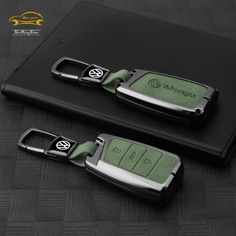 Vỏ Bảo Vệ Chìa Khóa Điều Khiển Từ Xa Cho Xe Hơi Volkswagen Tiguan Passat Golf T-ROC Polo Touran
