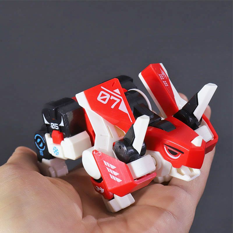 Đồ Chơi Khối Rubik Hình Khủng Long triceratops mecha Thú Vị Giáo Dục Cho Bé cxbwfjtjz.my77