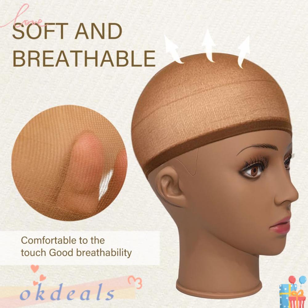 Mũ Đội Tóc Giả Bằng Nylon Co Giãn Dành Cho Nữ Dự Tiệc