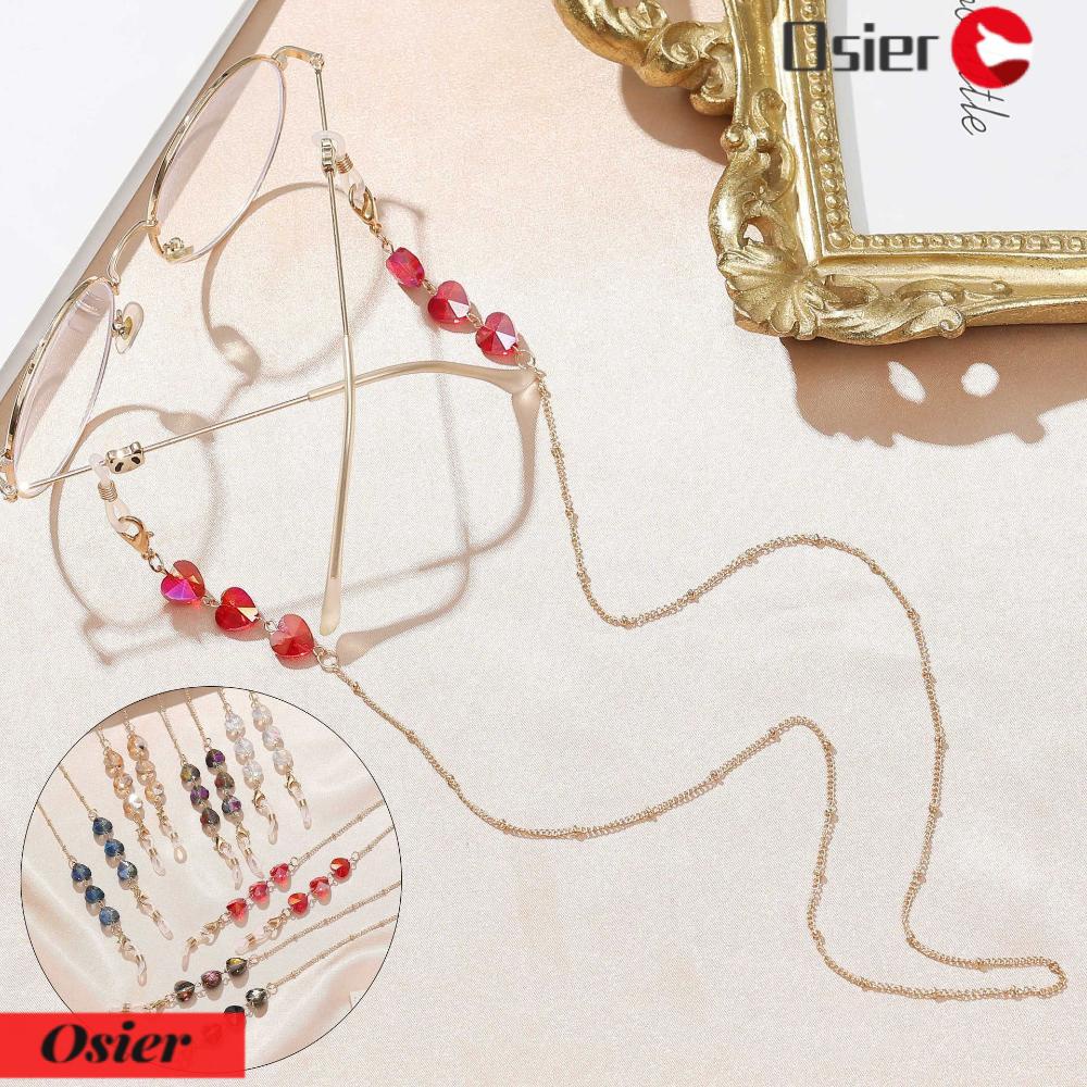 Dây Đeo Mắt Kính Chống Thất Lạc Bằng Kim Loại Kèm Giá Đỡ Mắt Kính 1|Vòng Tay Chuỗi Hạt Thời Trang