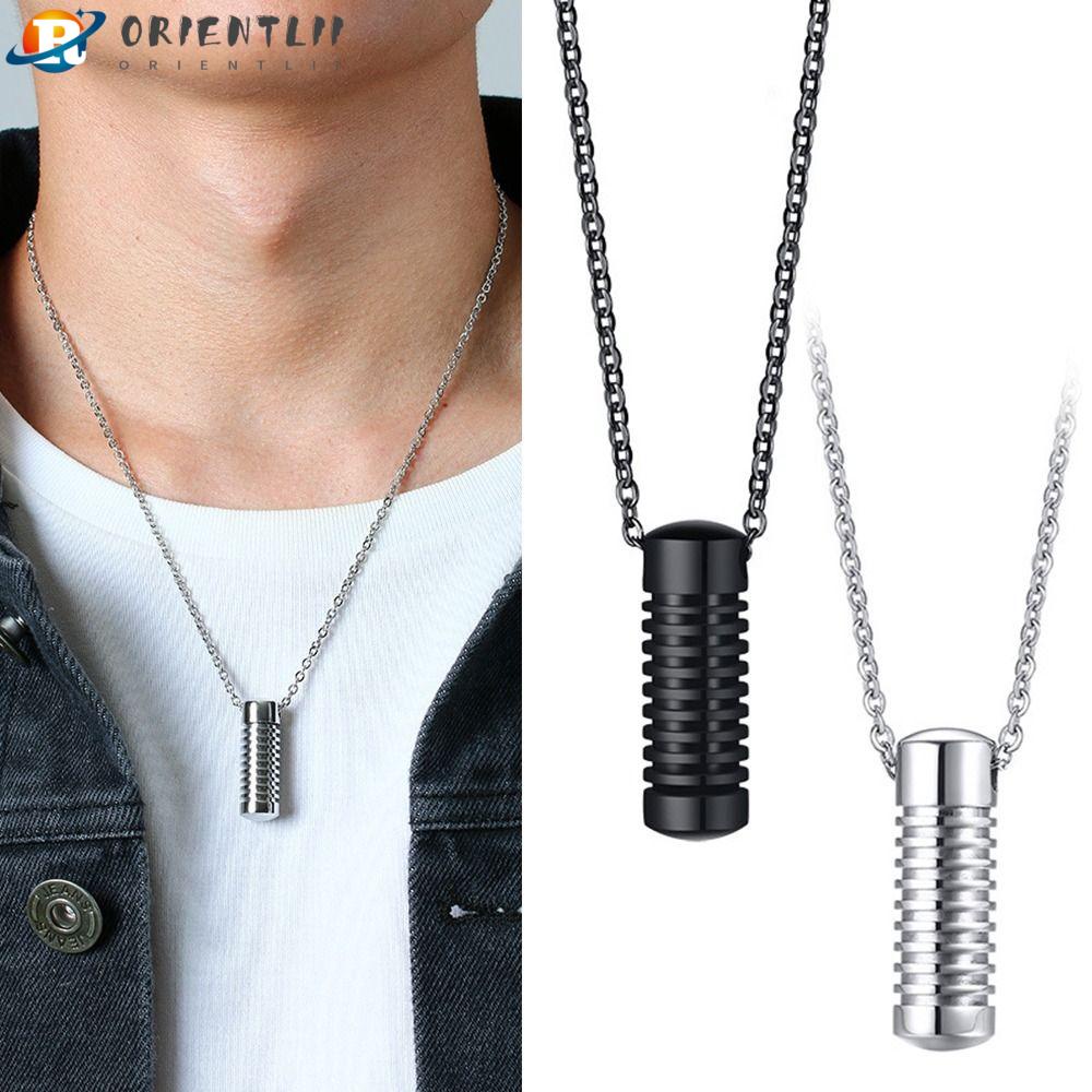 Vòng cổ Mặt Lọ Điều Ước Orentlii|Cuộn Chỉ Đen Làm Trang Sức Thời Trang