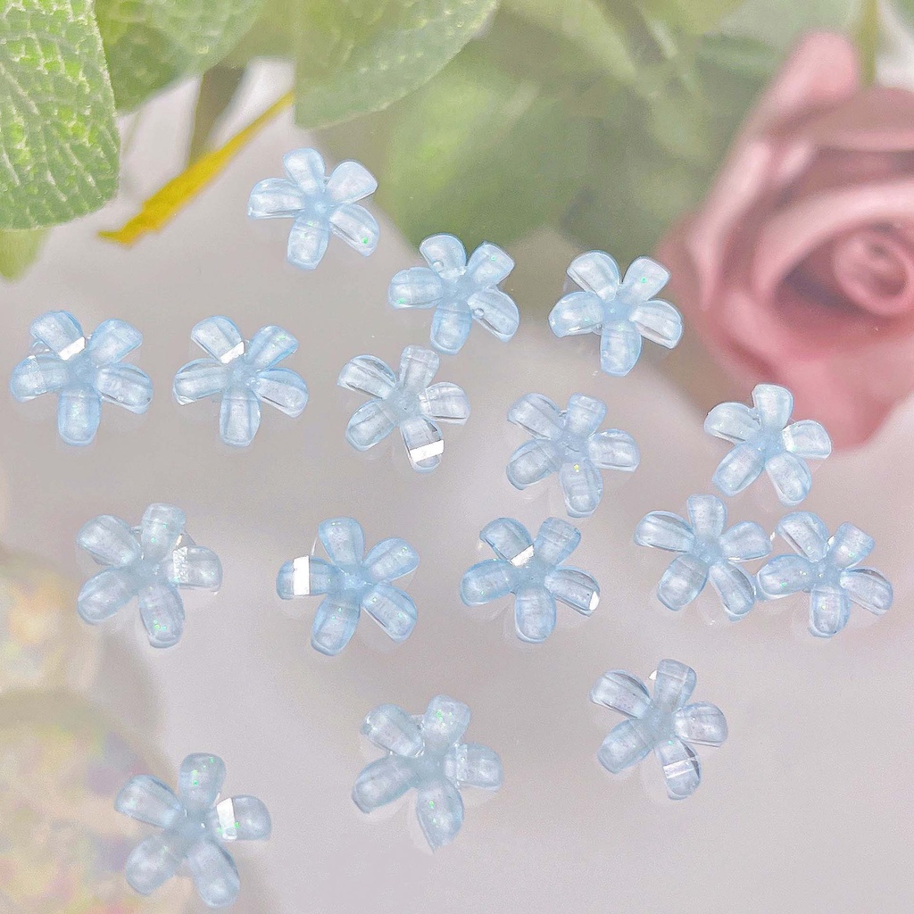 50 Cánh Hoa Hướng Dương Nhỏ Màu Trang Trí Móng Tay