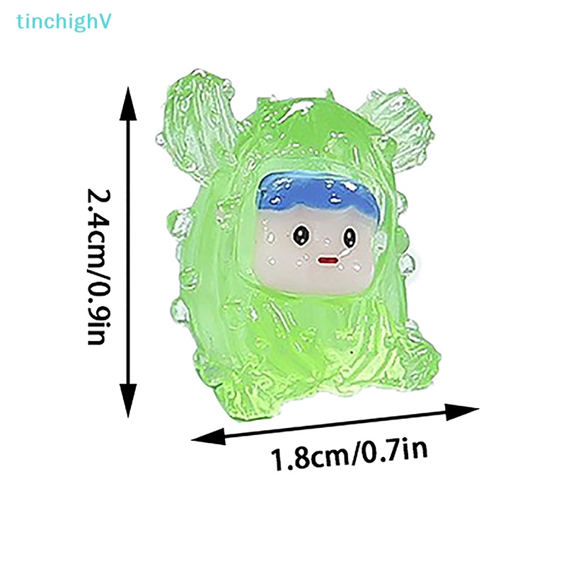 Bộ 2 Đồ trang trí Cây Xương Rồng Mini Dạ Quang Dễ Thương Dùng Trang Trí Tiểu Cảnh