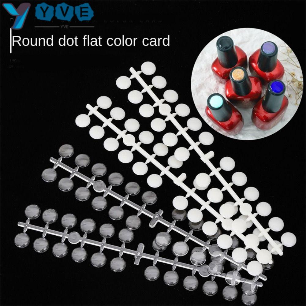 Set 120 Móng Tay Giả Trong Suốt Trang Trí Nail Thẻ