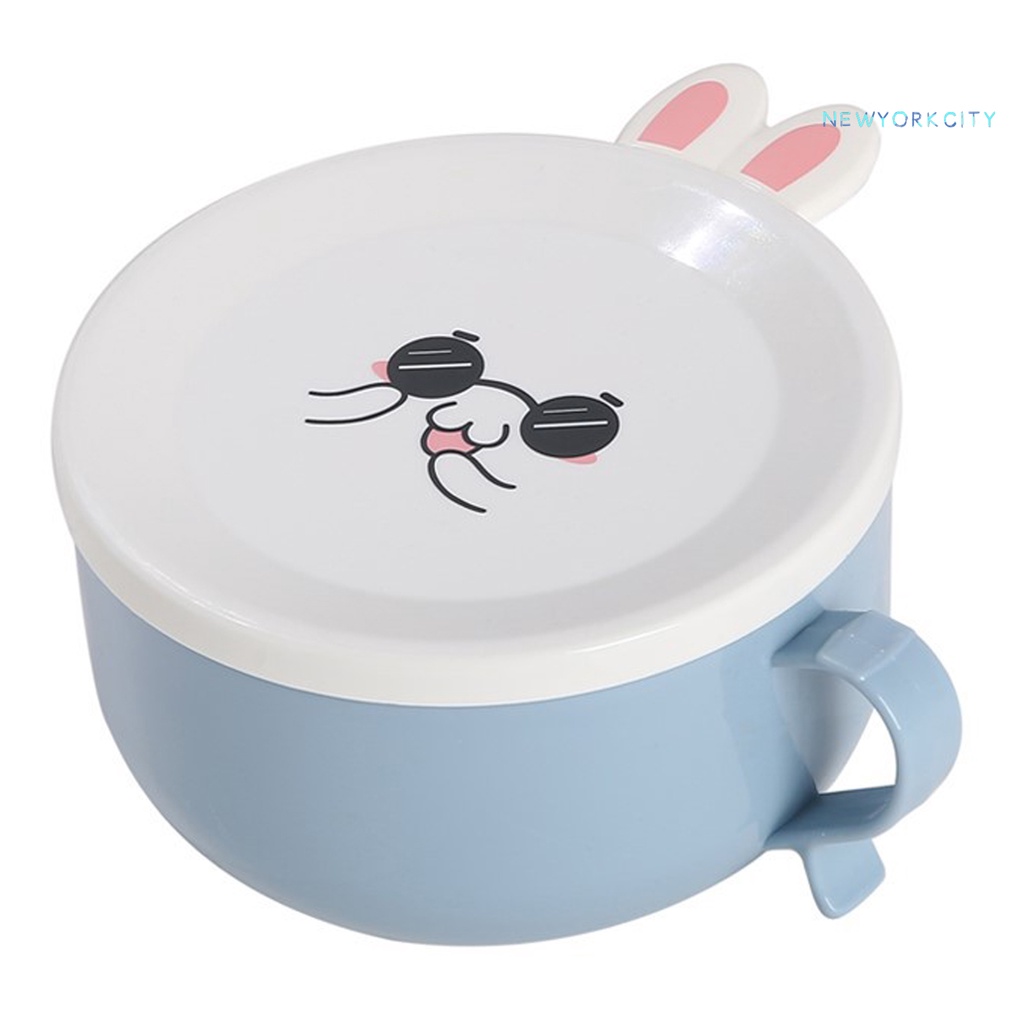 Bát Ăn Cơm Hai Tầng Bằng Thép Không Gỉ Tái Sử Dụng Tiện Lợi Dành Cho Nhà Bếp