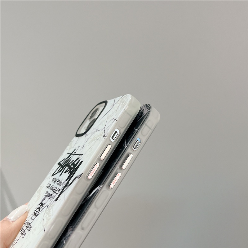 Hoạt Hình Ốp Điện Thoại Mềm Mạ Hai Lớp Cho iphone15 15pro 15promax 14promax 14 14p 13 13p 13pm 12 12pm 11