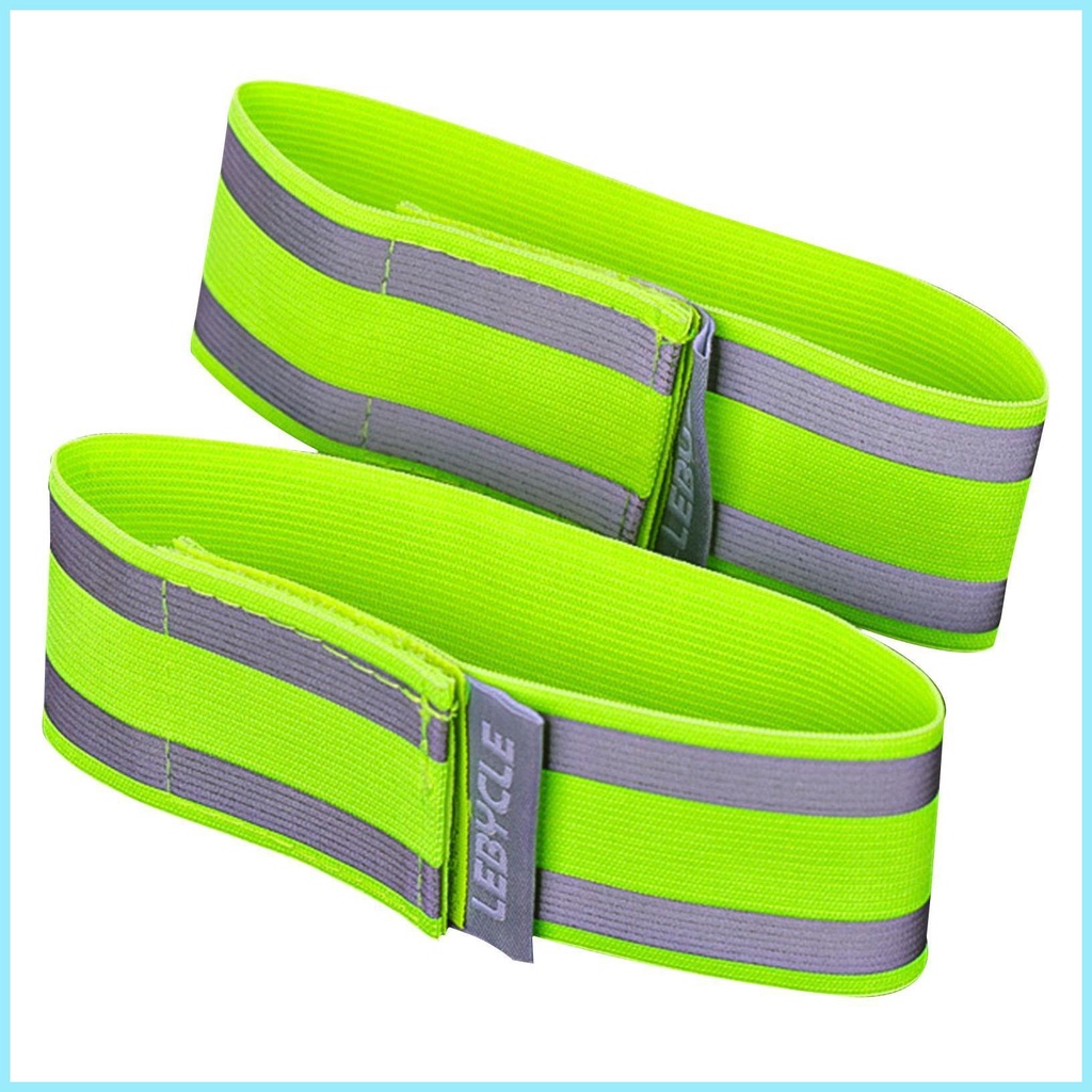 Bộ 2 Đai Phản Quang Đeo Cánh Tay An Toàn Tiện Dụng Cho Người Chạy Bộ tdevn