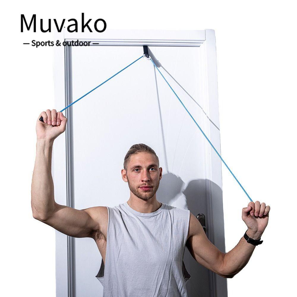 MUVAKO Dây Ròng Rọc Kéo Căng Vai Hỗ Trợ Luyện Tập Sức Khỏe