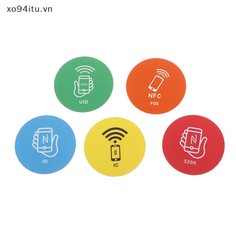 Nhãn Dán Bằng Kim Loại Chống Nhiễu Chìa Khóa XOITU RFID 125KHz T5577