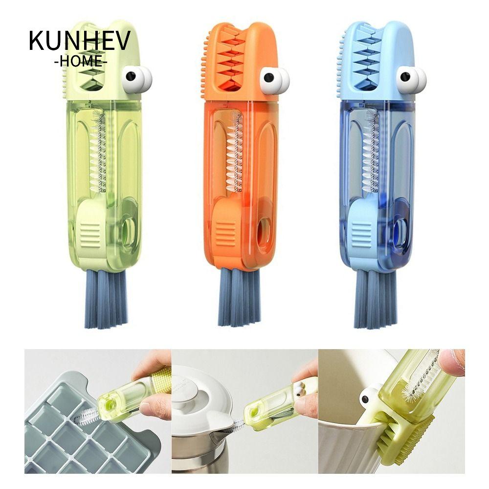 KUNHEV Cọ Vệ Sinh Bình Nước 3 Trong 1 Tiện Dụng Cho Nhà Bếp